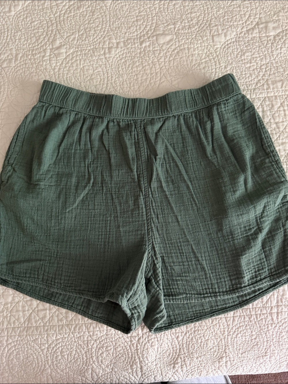 Women's Casual Elastic Waist linen Shorts